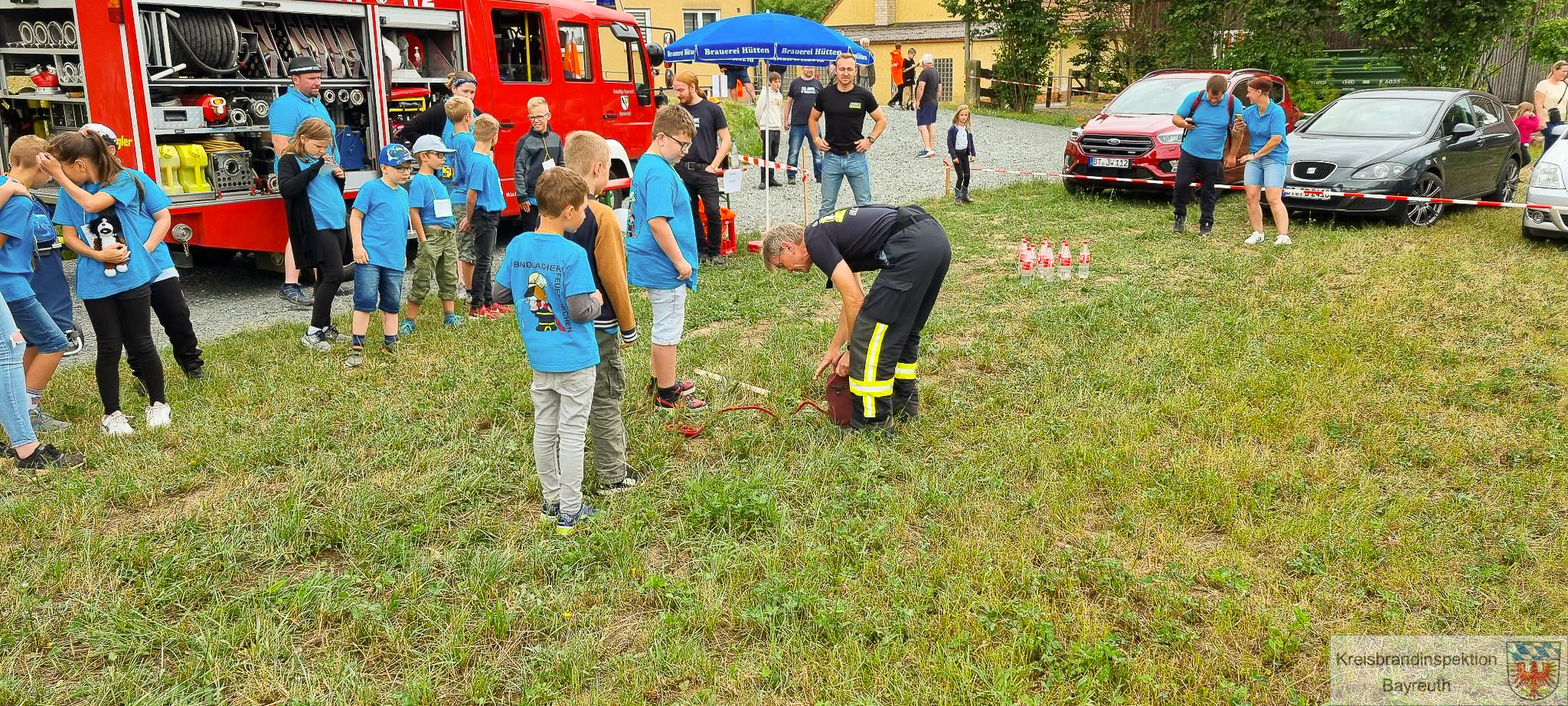 Kinderfeuerwehrolympiade der Inspektion I in Ramsenthal