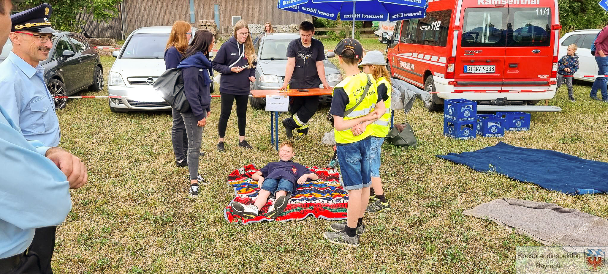 Kinderfeuerwehrolympiade der Inspektion I in Ramsenthal